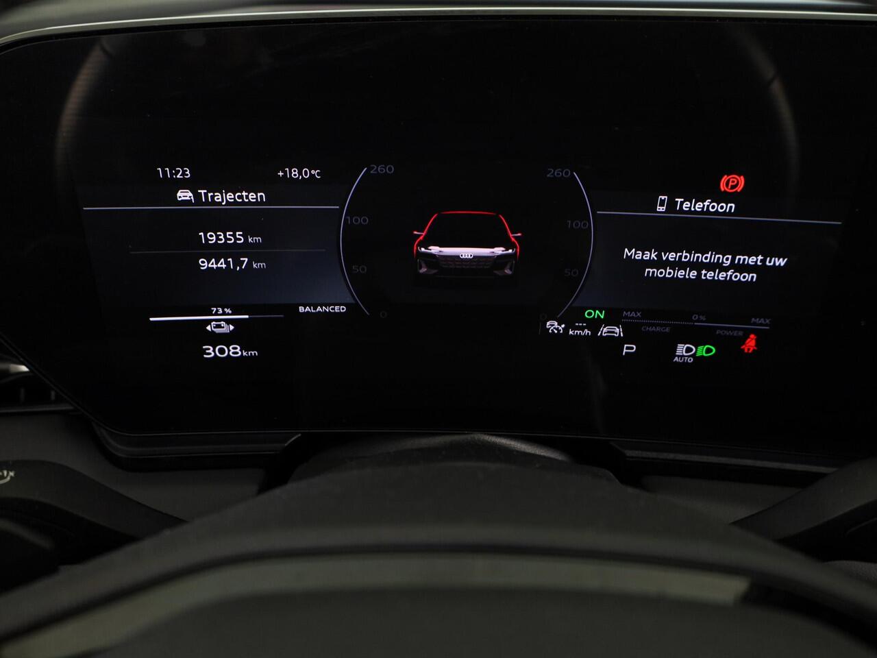 Audi A6 Avant e-tron S edition performance 100 kWh 367pk | Matrix Led verlichting | Elektrisch verstelbare voorstoelen+ geheugen bestuurdersstoel | Adaptieve cruise controle | 360° Camera