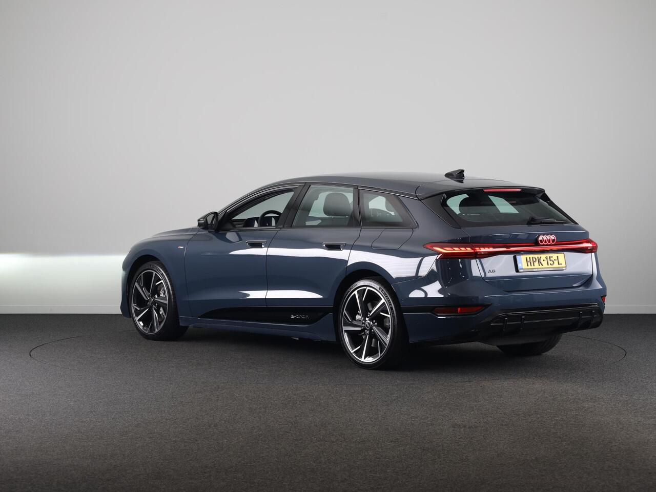 Audi A6 Avant e-tron Advanced edition performance 100 kWh 367 pk | Navigatie | Warmtepomp | Parkeersensoren (Park assist) | Rondomzicht camera | Elektr. voorstoelen | Stoelverwarming v/a | Matrix LED |