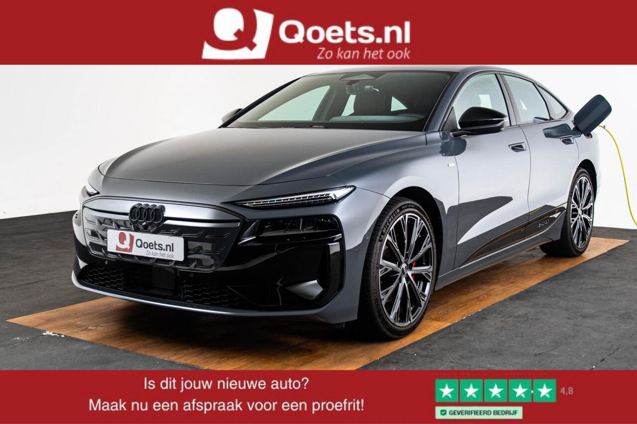 Audi A6 Sportback e-tron S edition performance 100 kWh Tech plus - Exterieurpakket zwart - Driespaaks sportstuur - Standkachel - Stoelverwarming - Elektrisch instelbare voorstoelen - MMI experience plus -