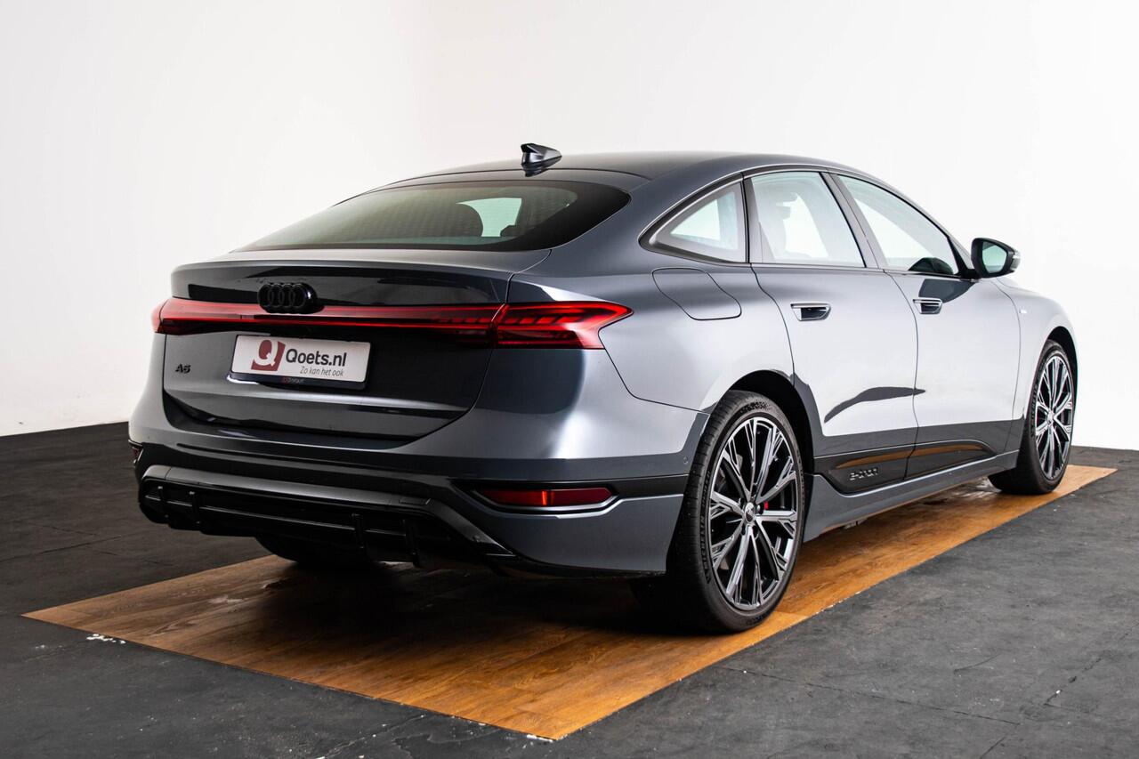 Audi A6 Sportback e-tron S edition performance 100 kWh Tech plus - Exterieurpakket zwart - Driespaaks sportstuur - Standkachel - Stoelverwarming - Elektrisch instelbare voorstoelen - MMI experience plus -
