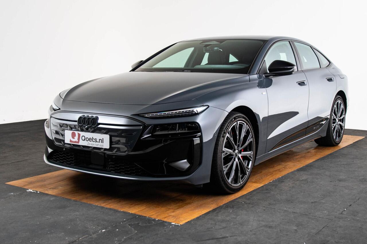 Audi A6 Sportback e-tron S edition performance 100 kWh Tech plus - Exterieurpakket zwart - Driespaaks sportstuur - Standkachel - Stoelverwarming - Elektrisch instelbare voorstoelen - MMI experience plus -