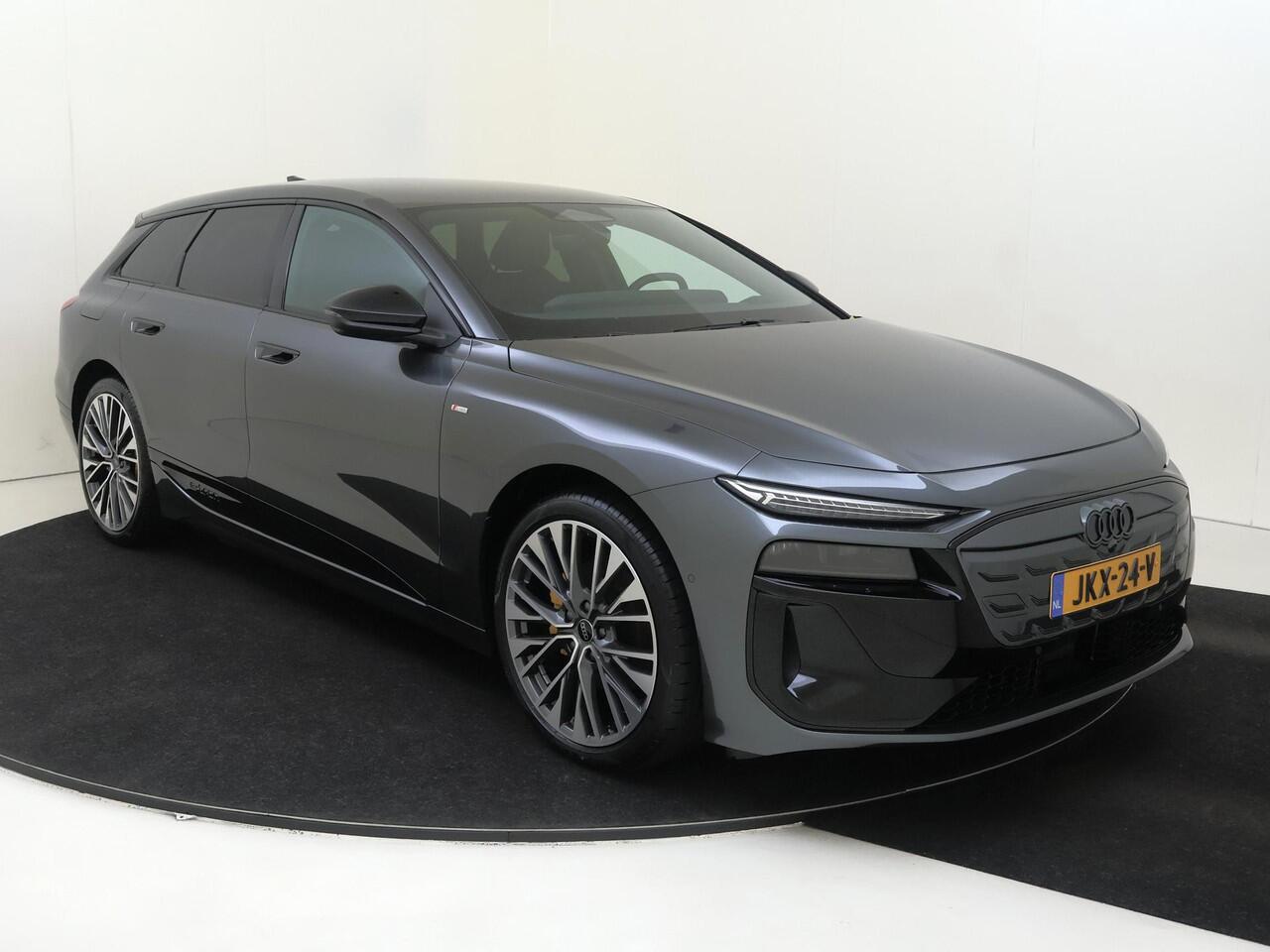 Audi A6 Avant e-tron S edition 83 kWh | Lederen bekleding | Winterpakket | 21 inch LM velgen | Bijrijdersbeeldscherm | Privacy glass