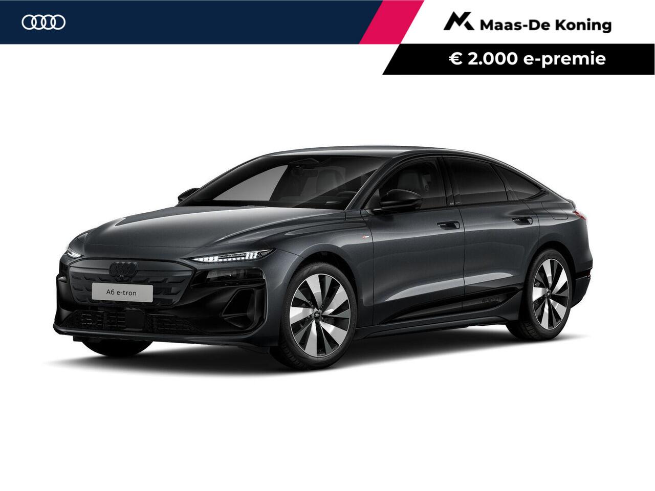 Audi A6 e-tron Sportback S edition 83 kWh 286 PK · Sportstoelen leder zwart · Stoelventilatie · Trekhaak elek. wegklapbaar