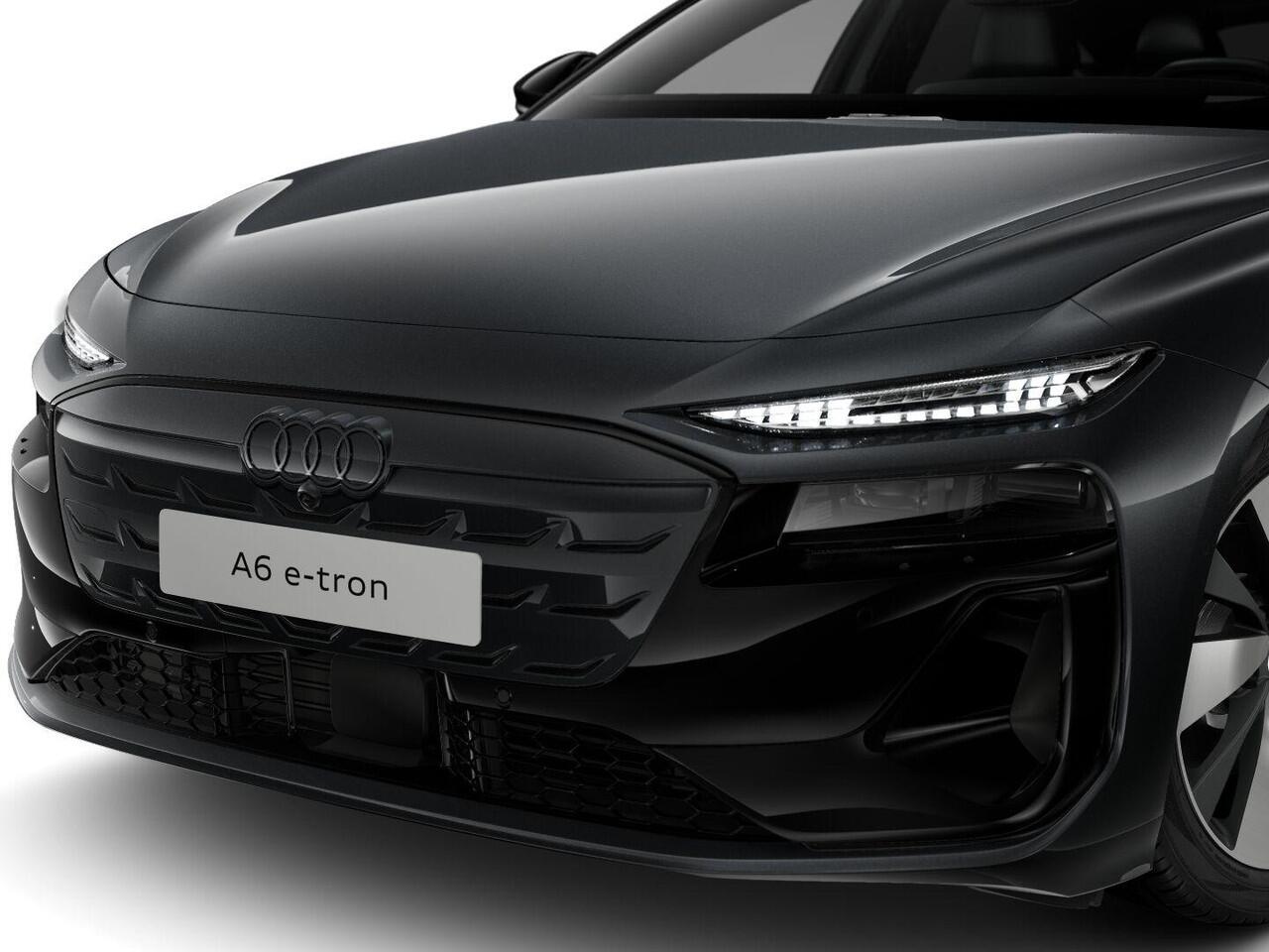 Audi A6 e-tron Sportback S edition 83 kWh 286 PK · Sportstoelen leder zwart · Stoelventilatie · Trekhaak elek. wegklapbaar