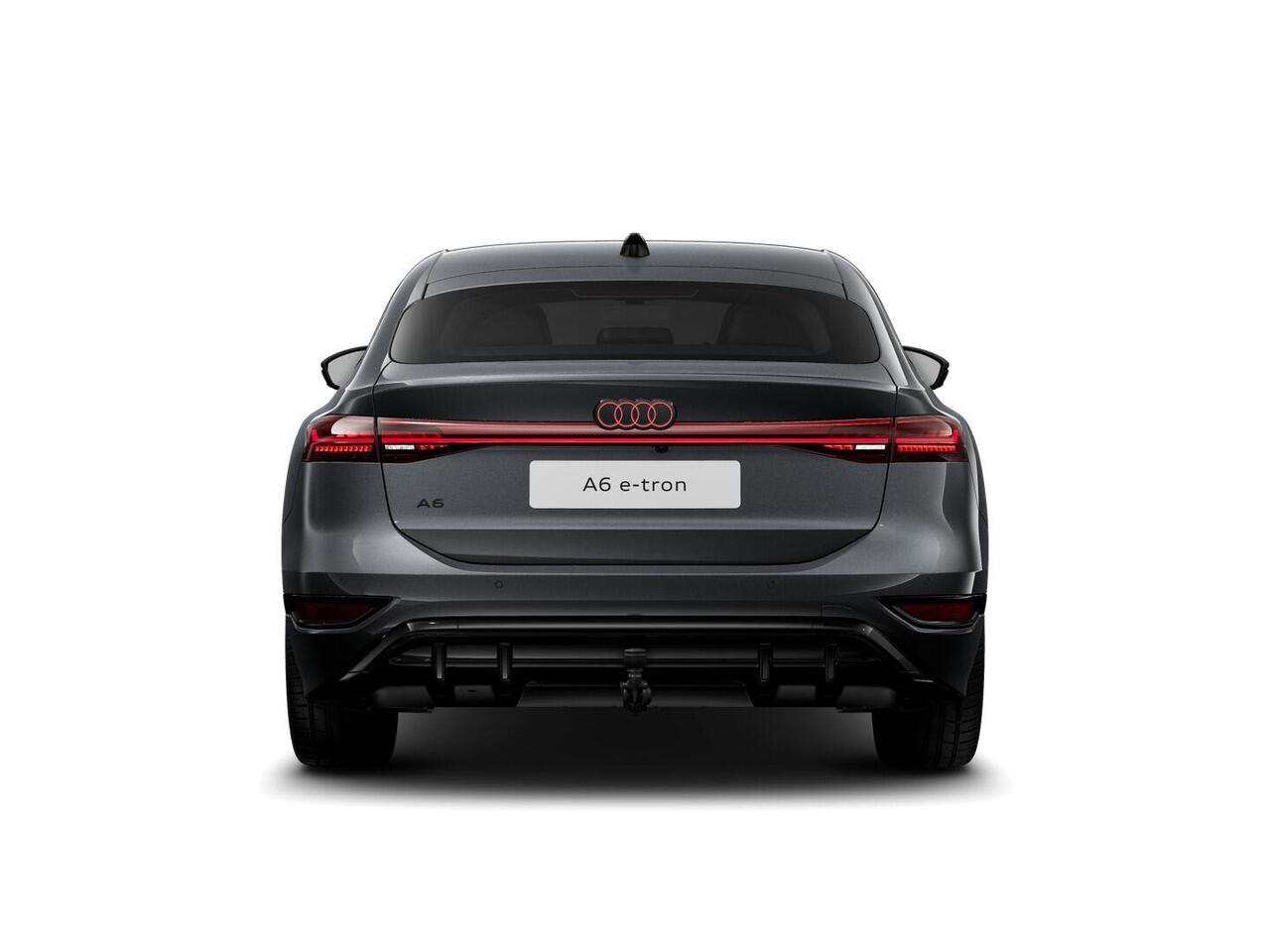 Audi A6 e-tron Sportback S edition 83 kWh 286 PK · Sportstoelen leder zwart · Stoelventilatie · Trekhaak elek. wegklapbaar
