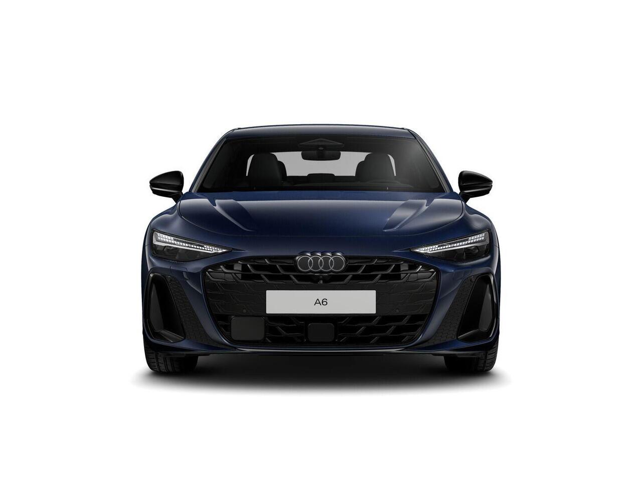 Audi A6 Limousine 2.0 e-hybrid quattro S edition 299 PK · Tech plus · 21" LM Velgen · Exterieurpakket zwart · Bekleding Leder/Alcantara