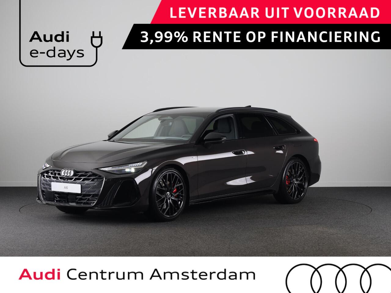 Audi A6 Avant S edition Competition e-hybrid 270 kW / 367 PK | Luchtvering | MMI experience pro | Tech plus | Panoramadak |