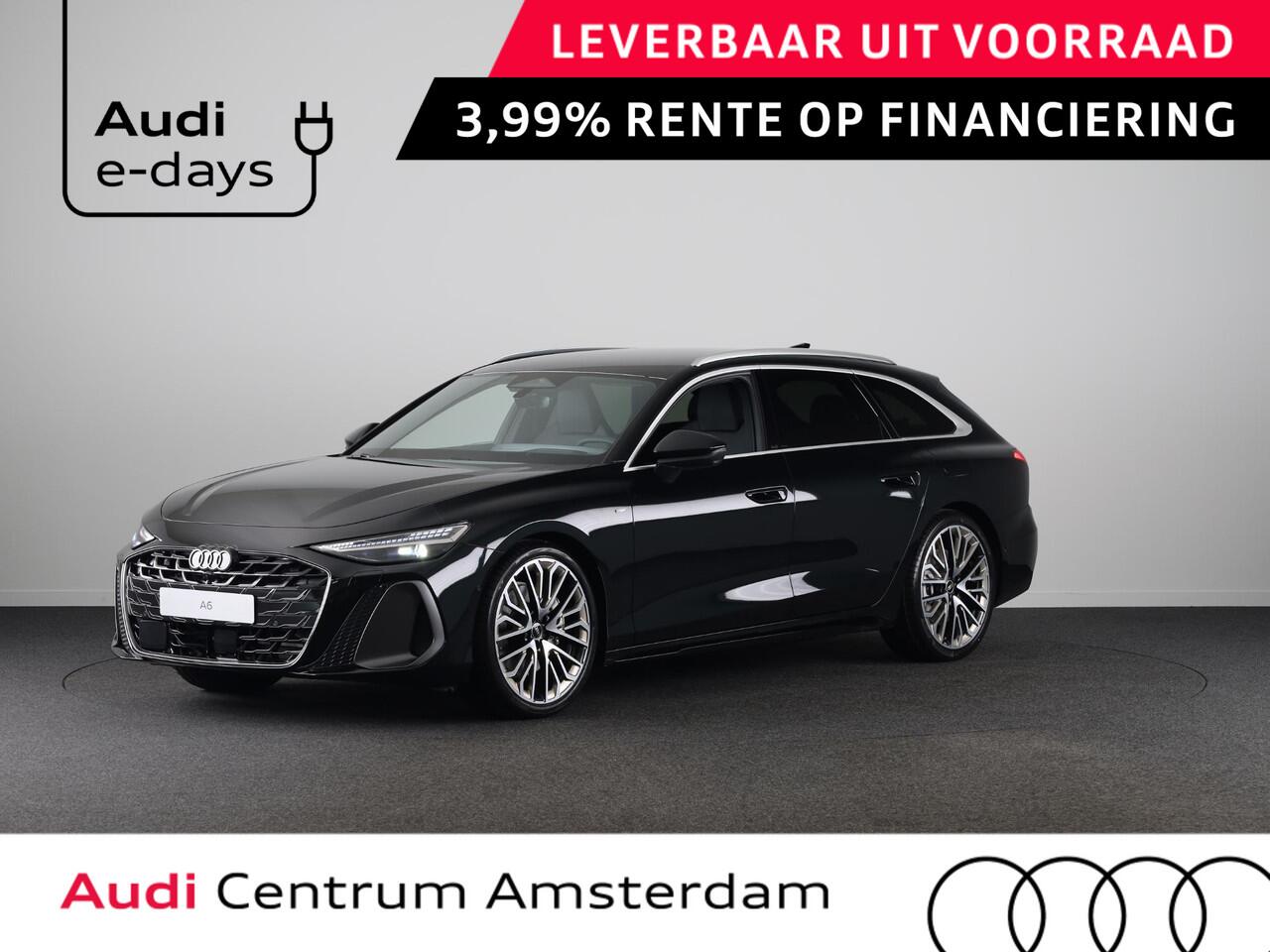 Audi A6 Avant S edition e-hybrid 299 pk | Techniekpakket plus | MMi experience pro | Elektrische stoelen | Privacy glas |