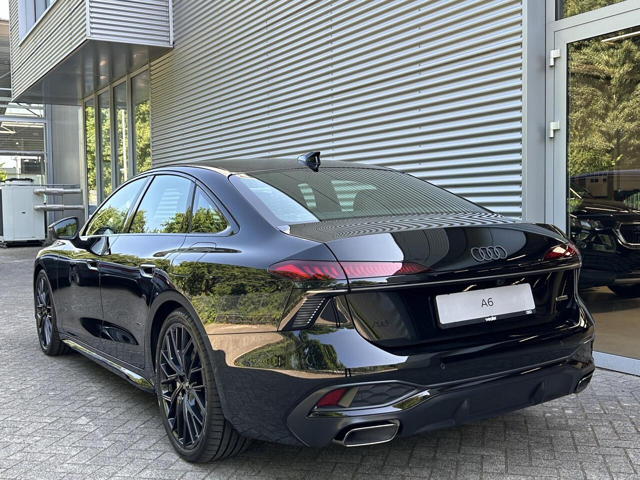 Audi A6 Limousine Pro Line 2.0 TFSI e 299 pk | Audi Sport velgen 21" | Sportstoelen Leder / Dinamica | Sfeerverlichting | S-Line