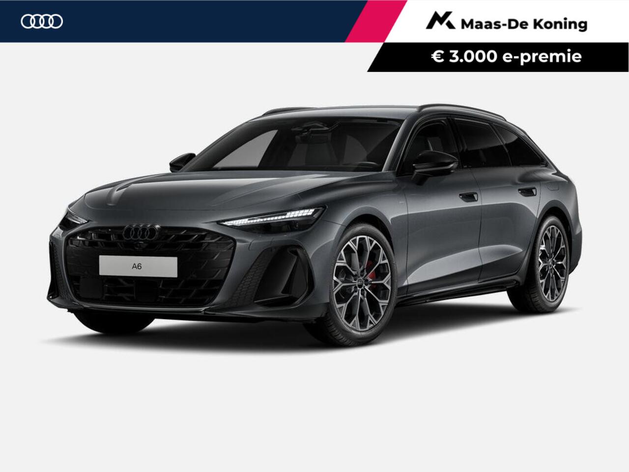 Audi A6 Avant 2.0 e-hybrid quattro S edition 299 PK · 20" LM Velgen · Premium pakket · Tech plus · Trekhaak elek. wegklapbaar