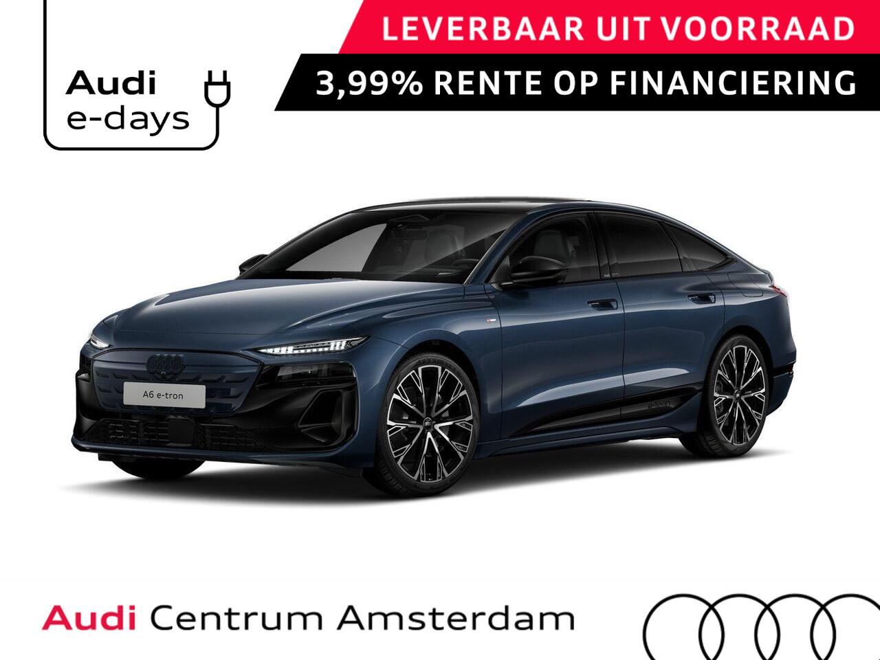 Audi A6 Sportback e-tron S edition 100kWh 367 PK | Techniekpakket pro | MMI experience pro | Glazen panoramadak | Trekhaak |
