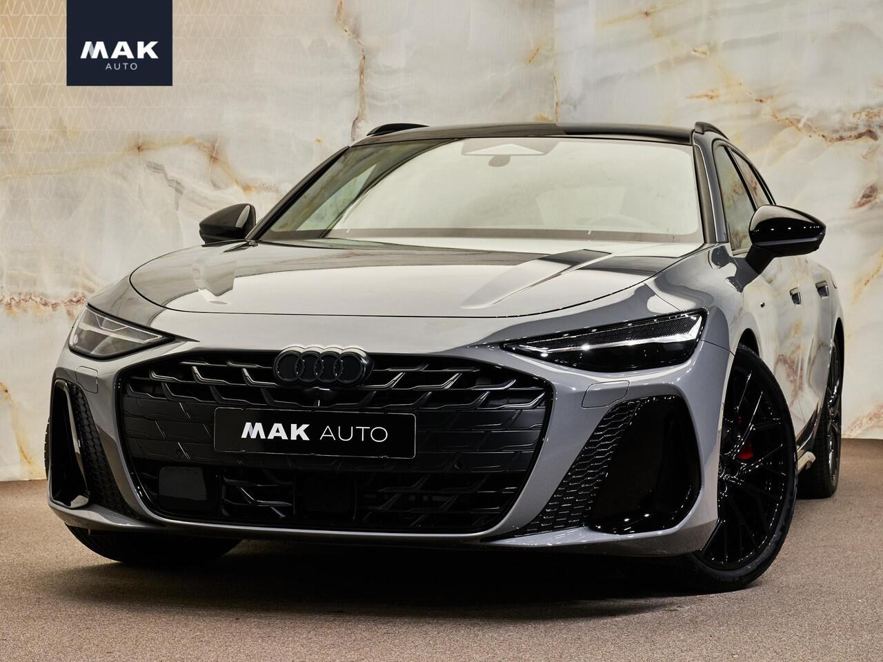 Audi A6 Avant E-Hybrid Quattro S Edition Competition, Edition 1, Audi Exclusive, 21", pano, tr.haak, B&O, luchtv., OLED, matrix-LED, memory, massage, HUD, privacy