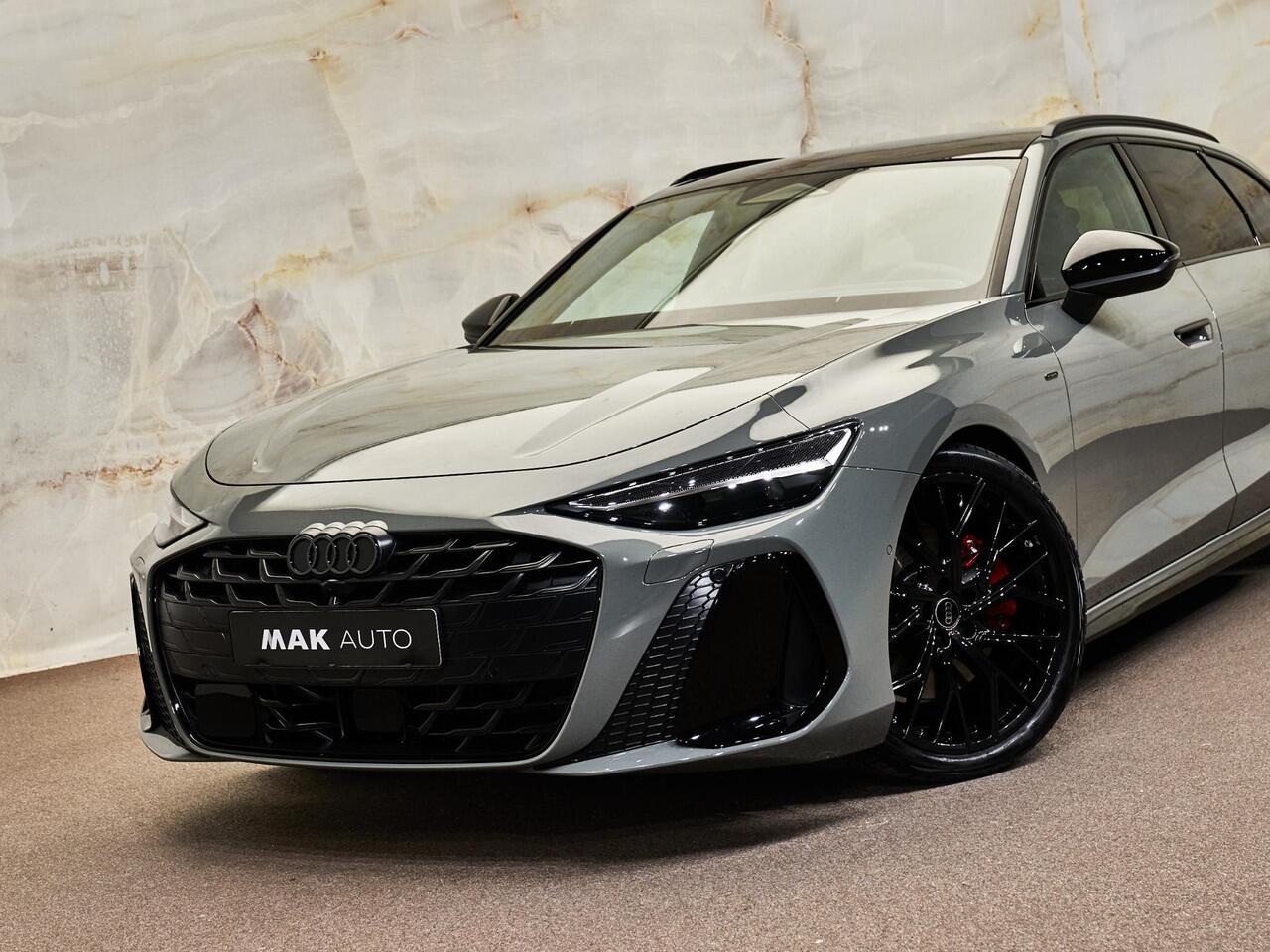 Audi A6 Avant E-Hybrid Quattro S Edition Competition, Edition 1, Audi Exclusive, 21", pano, tr.haak, B&O, luchtv., OLED, matrix-LED, memory, massage, HUD, privacy