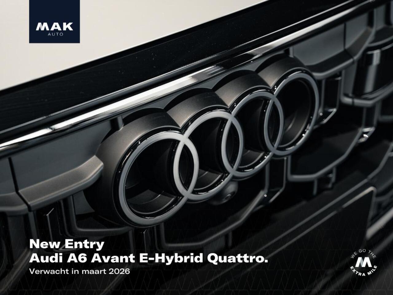 Audi A6 Avant E-Hybrid Quattro S Edition Competition, Edition 1, Audi Exclusive, 21", pano, tr.haak, B&O, luchtv., OLED, matrix-LED, memory, massage, HUD, privacy