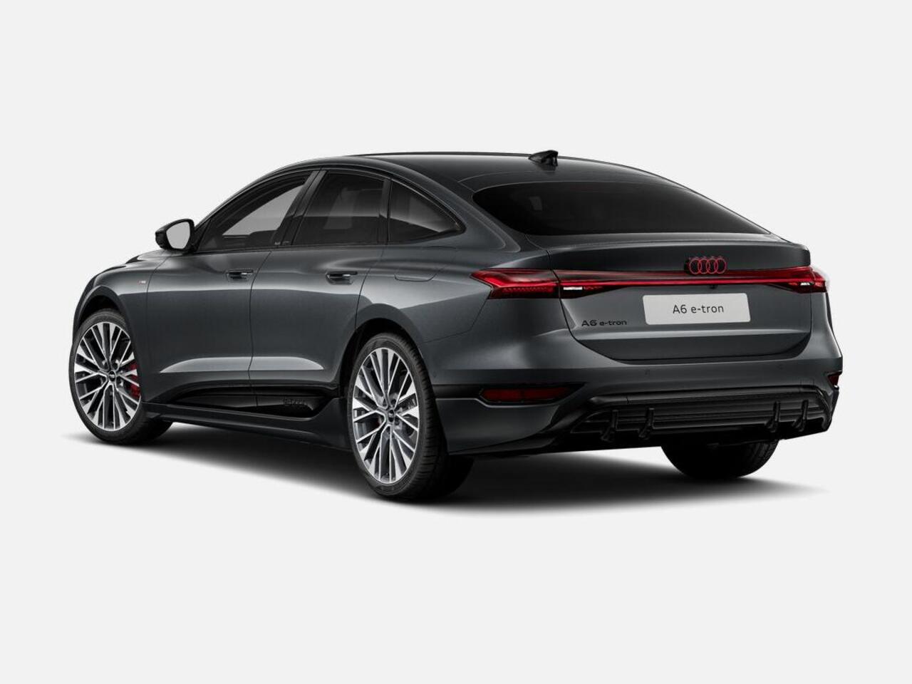 Audi A6 Sportback e-tron S edition 286 PK · Sportstoelen leder zwart · Exterieurpakket zwart · Privacy glas