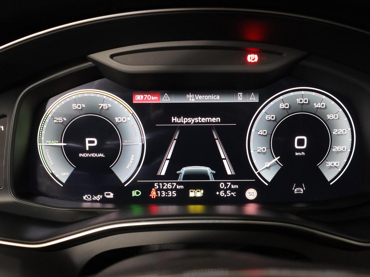 Audi A7 Sportback 50 TFSI e quattro Pro Line S 299 pk S-tronic | Navigatie | Parkeersensoren (Park assist) | Achteruitrijcamera | Adaptieve cruise control | Stoelverwarming | S-Line |