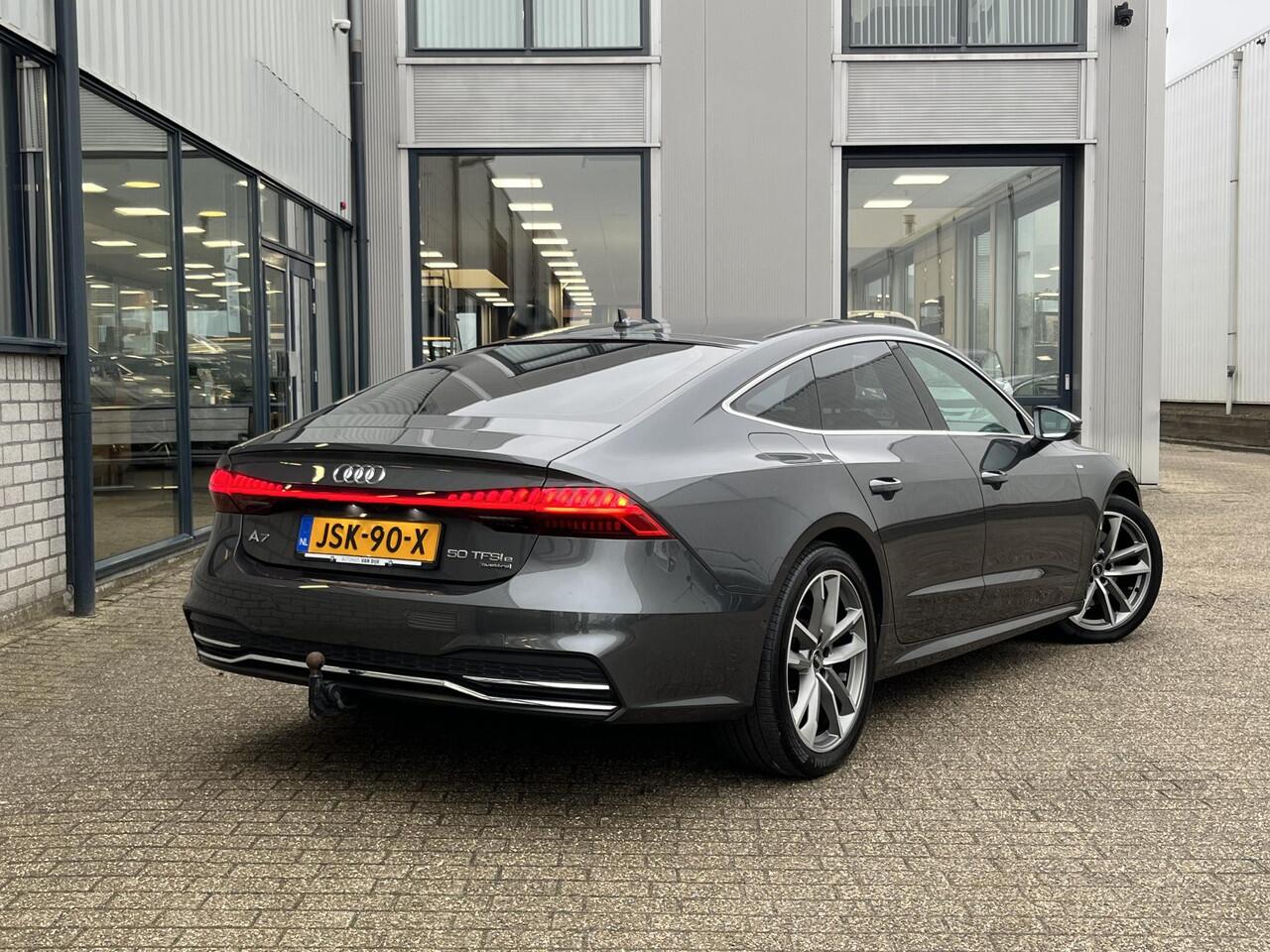 Audi A7 Sportback 50 TFSI e quattro Pro Line S | Plug-in/S-Line/Leder/Navi/360° Camera/Adapt.Cruise/20"/Elektr.Wegklapbare Trekhaak