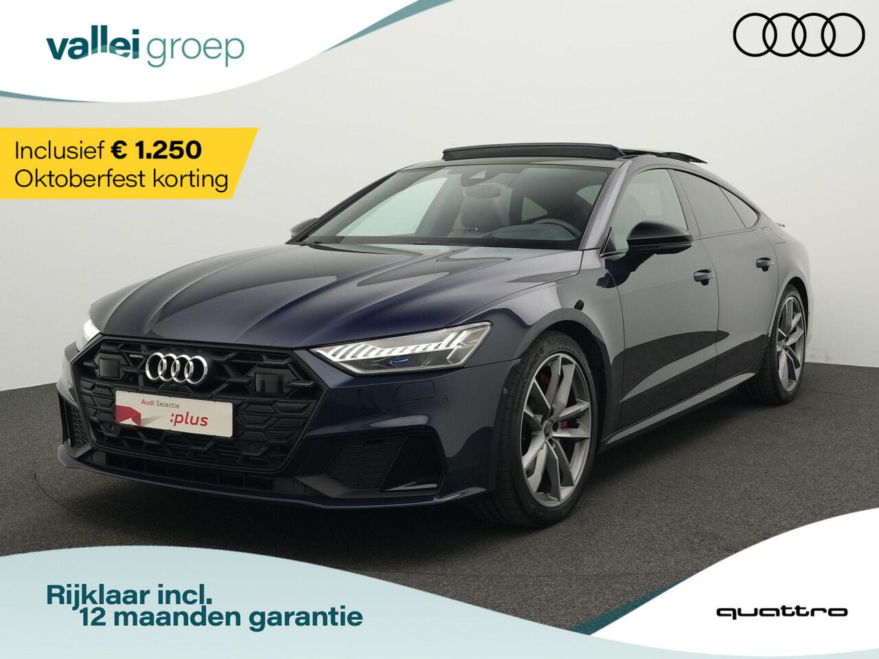 Audi A7 Sportback 55 TFSI e 367 pk S-tronic quattro Pro Line S Competition / S-Line | Panoramadak | Valcona leder | Lederpakket | Laser LED | Bang & Olufsen
