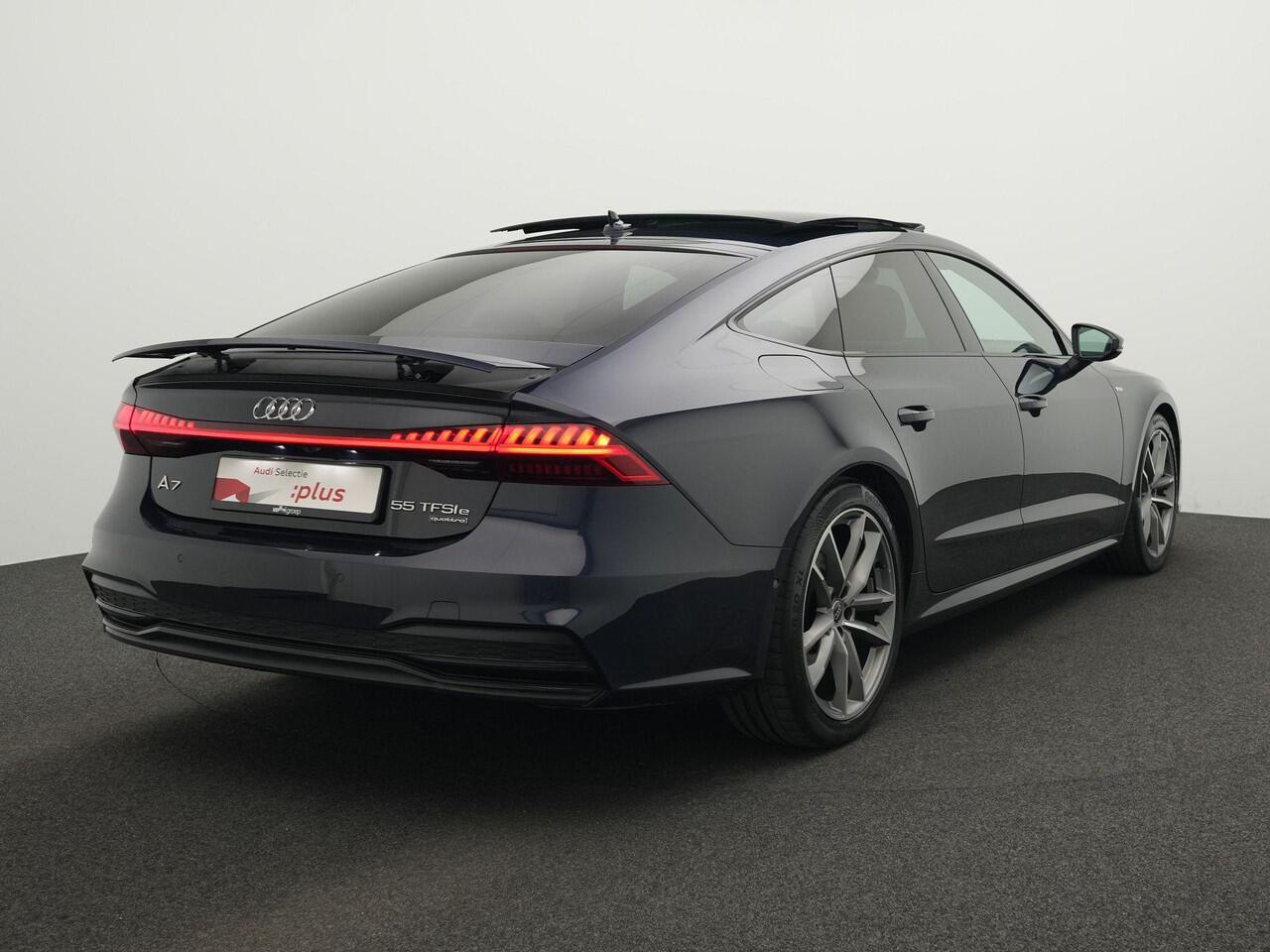 Audi A7 Sportback 55 TFSI e 367 pk S-tronic quattro Pro Line S Competition / S-Line | Panoramadak | Valcona leder | Lederpakket | Laser LED | Bang & Olufsen