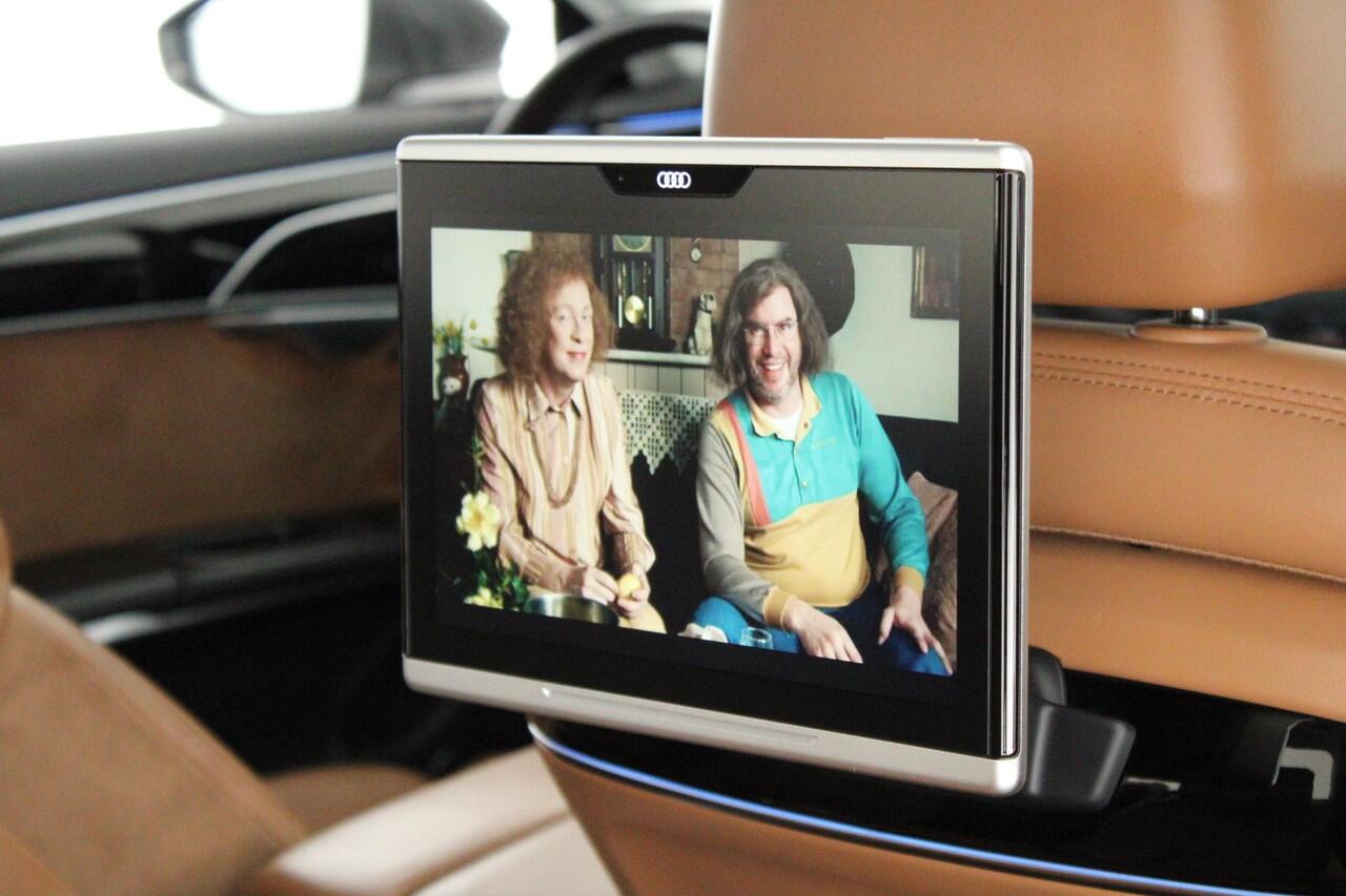 Audi A8 55 TFSI 340pk quattro Pro Line Plus Cognac Leder B&O Panoramadak Memory 360Camera Head-Up Standkachel Keyless Navigatie