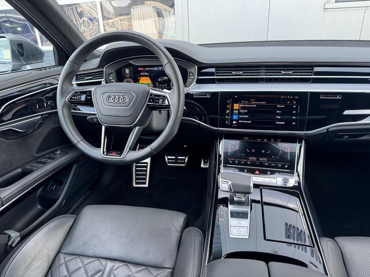 Audi A8 60 TFSI e quattro 462 PK | BTW | S line | Massage | Matrix | Elektrische achterstoelen