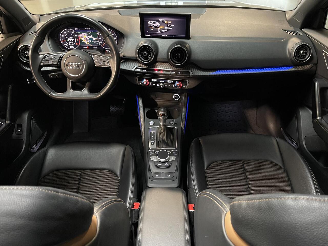 Audi Q2 1.4 TFSI CoD Sport Edition #1 19"/B&O audio/Panoramadak/Keyless/Virtual cockpit/Elektrische klep/PDC v+a/Stoelverwarming/DAB