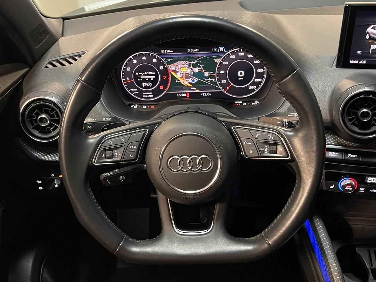 Audi Q2 1.4 TFSI CoD Sport Edition #1 19"/B&O audio/Panoramadak/Keyless/Virtual cockpit/Elektrische klep/PDC v+a/Stoelverwarming/DAB