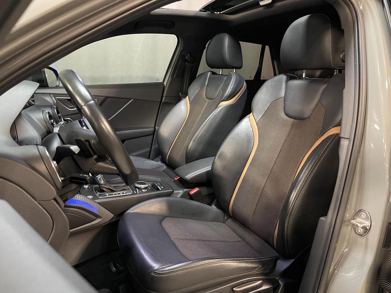 Audi Q2 1.4 TFSI CoD Sport Edition #1 19"/B&O audio/Panoramadak/Keyless/Virtual cockpit/Elektrische klep/PDC v+a/Stoelverwarming/DAB