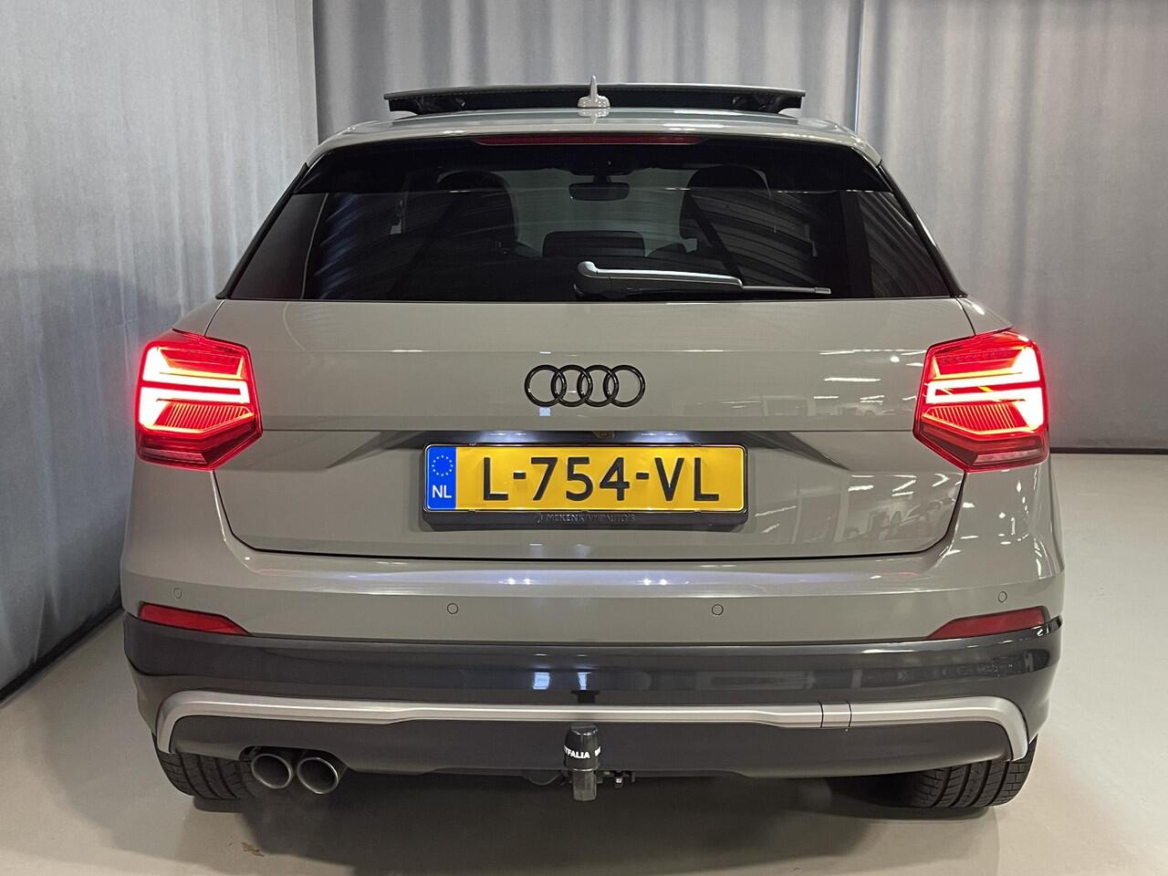 Audi Q2 1.4 TFSI CoD Sport Edition #1 19"/B&O audio/Panoramadak/Keyless/Virtual cockpit/Elektrische klep/PDC v+a/Stoelverwarming/DAB
