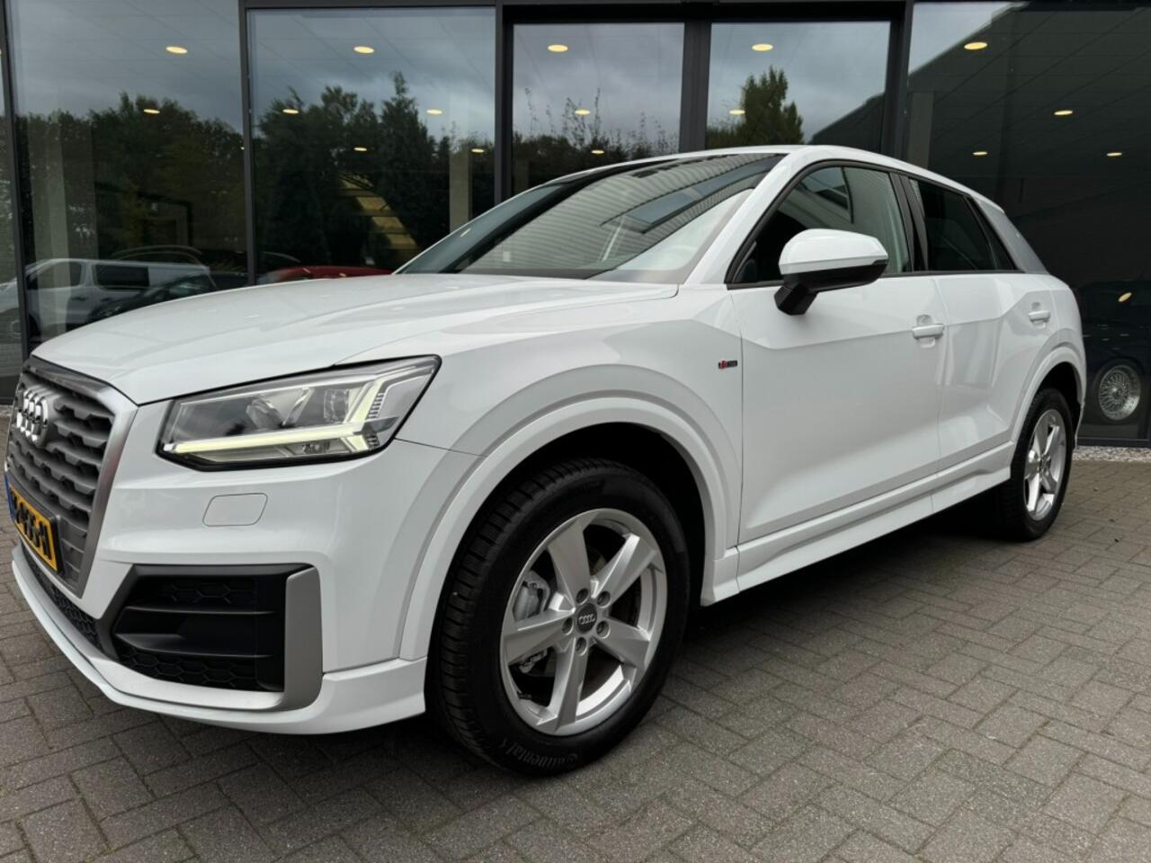 Audi Q2 35 TFSI 150pk 2x S-Line,LED,Half Leer,Clima,Cruise,Stoelverw,Nav