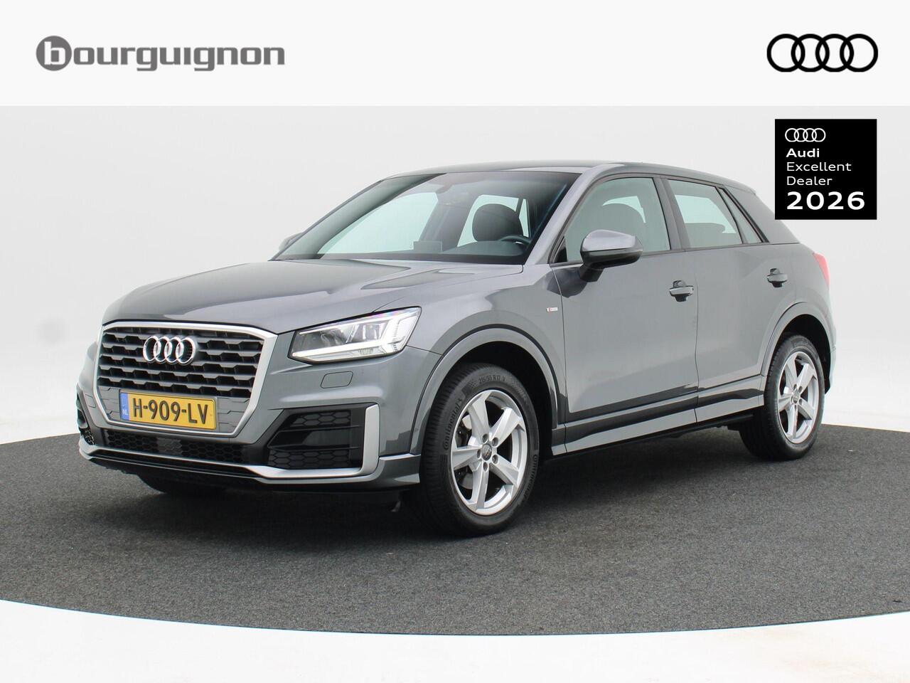 Audi Q2 35 TFSi 150 Pk Automaat S-Line | Trekhaak | Cruise Control | Parkeersensoren | Bluetooth | Navigatie | 17 Inch | 99.591 Km!!