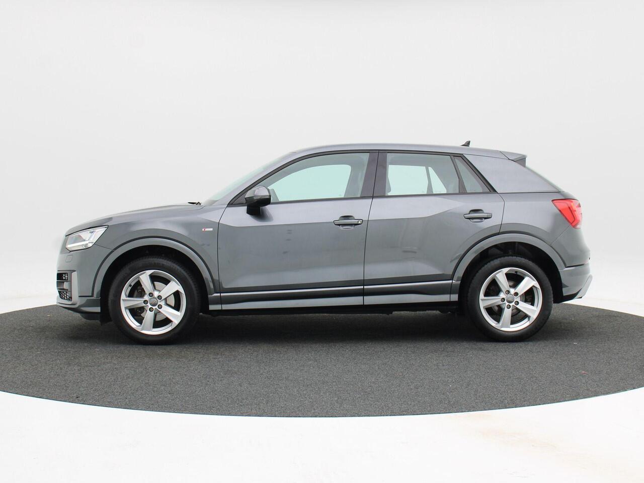 Audi Q2 35 TFSi 150 Pk Automaat S-Line | Trekhaak | Cruise Control | Parkeersensoren | Bluetooth | Navigatie | 17 Inch | 99.591 Km!!