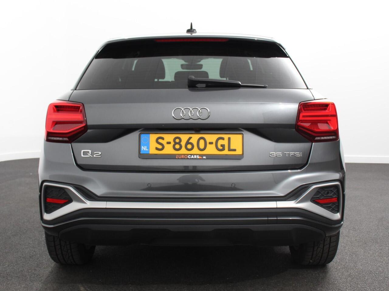 Audi Q2 35 TFSI 150pk Automaat S Edition | Navigatie | Camera | Adaptive Cruise Control | LED Matrix | Elektrische Achterklep | Keyless Entry |