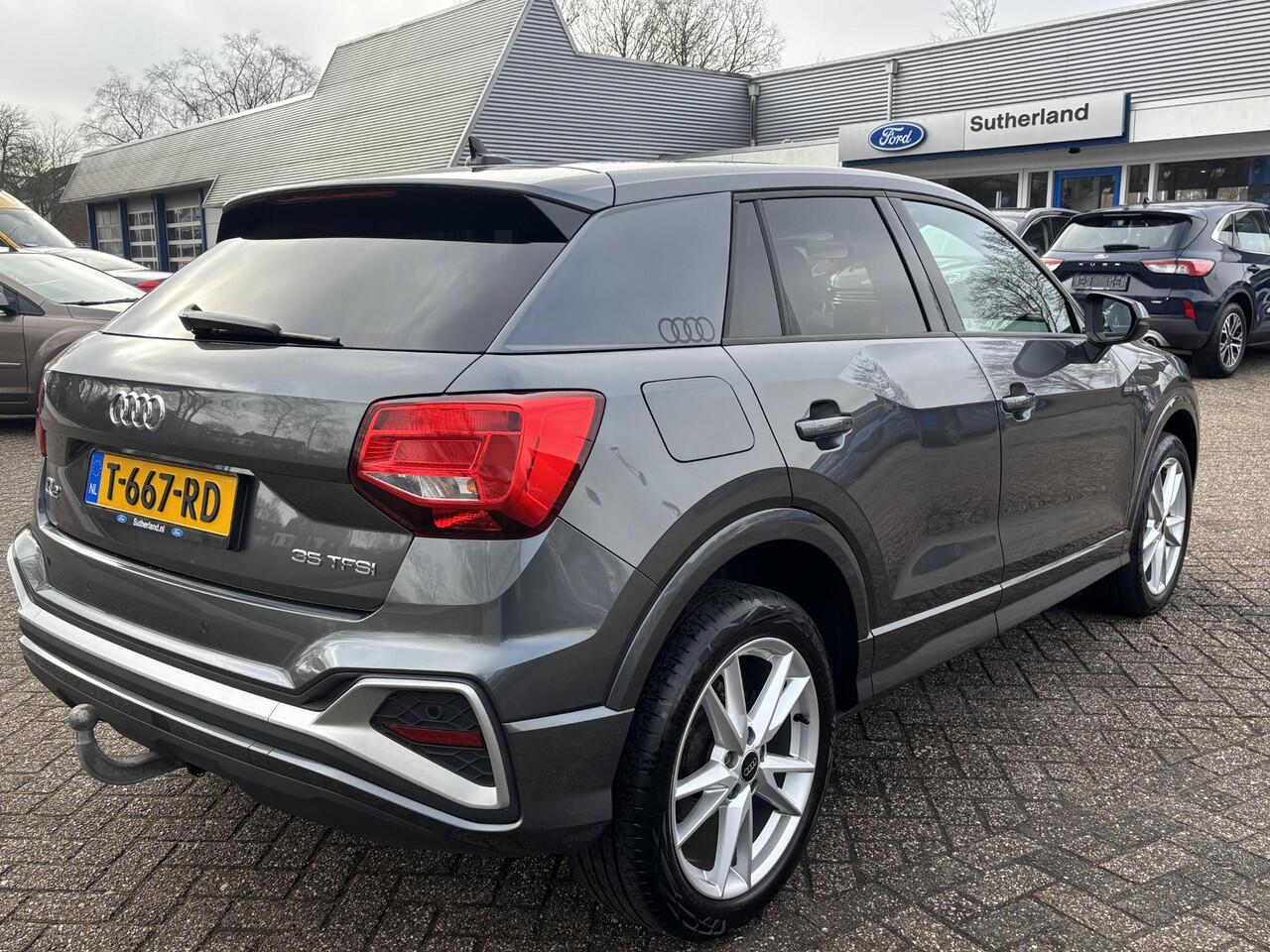 Audi Q2 35 TFSI S Edition 150pk Automaat | Trekhaak | 2x S-line | Stoelverwarming | Elek Achterklep | Navigatie
