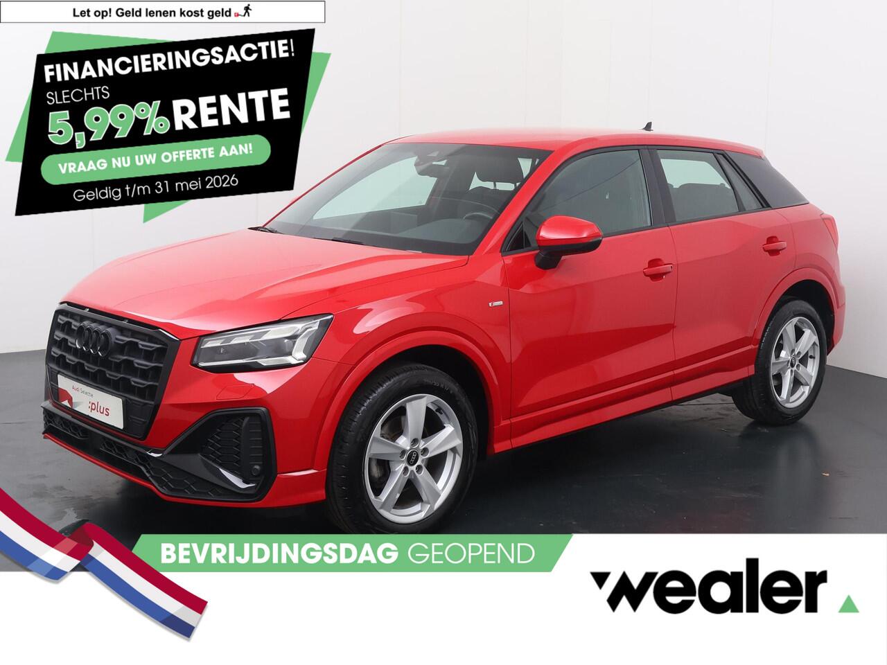 Audi Q2 30 TFSI S Edition | 110 PK | Matrix LED koplampen | Navigatiesysteem | S line | Climate control | Audi virtual cockpit |