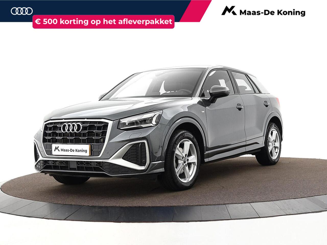 Audi Q2 35 TFSI 150pk S-tronic S Edition · Apple/Android Car Play · Camera · P-Sensoren · Navigatie · Stoelverwarming · 17'' Inch · Garantie t/m 13-06-2027 of 100.000km
