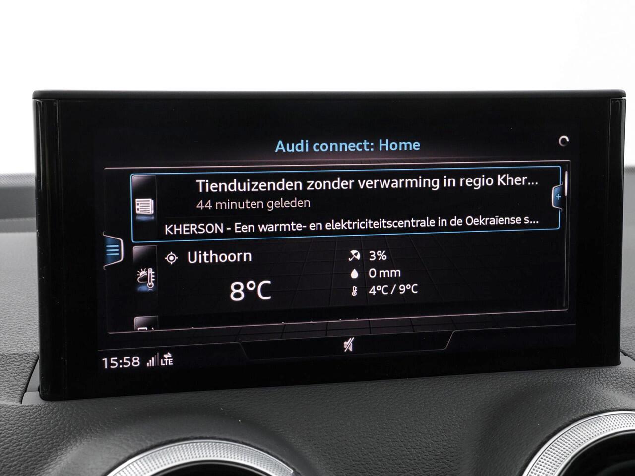 Audi Q2 35 TFSI 150pk S-tronic S Edition · Apple/Android Car Play · Camera · P-Sensoren · Navigatie · Stoelverwarming · 17'' Inch · Garantie t/m 13-06-2027 of 100.000km