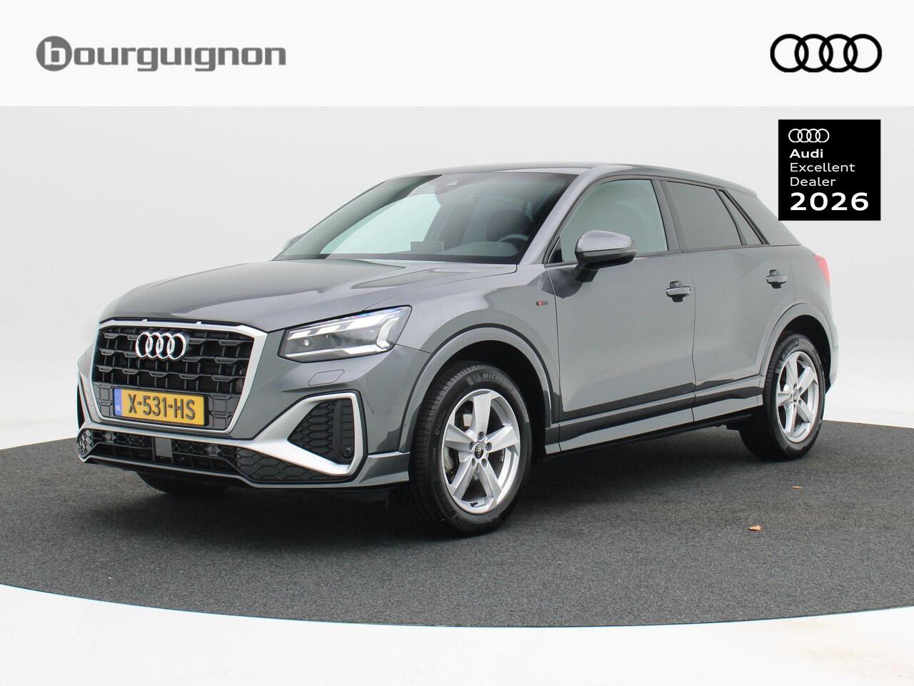 Audi Q2 35 TFSi S Edition 150 Pk Automaat | Zwart Optiek | Virtual Cockpit | Camera | LED | Trekhaak | 17 Inch | 41.329 Km!!