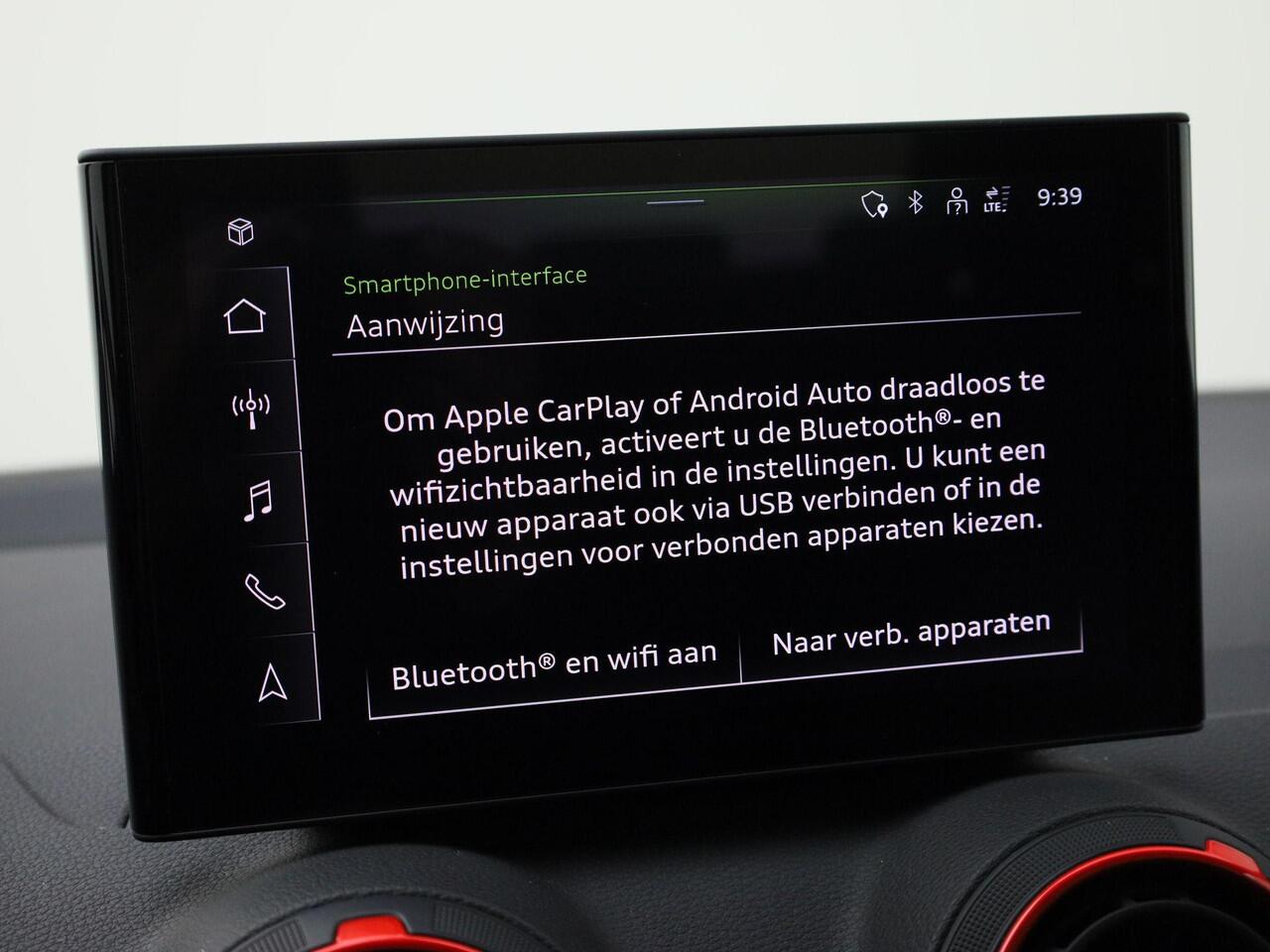 Audi Q2 35 TFSI/150PK S Edition · Leder · Sonos sound · Android/Apple Car Play · Garantie tot januari 2030 of 100.000km