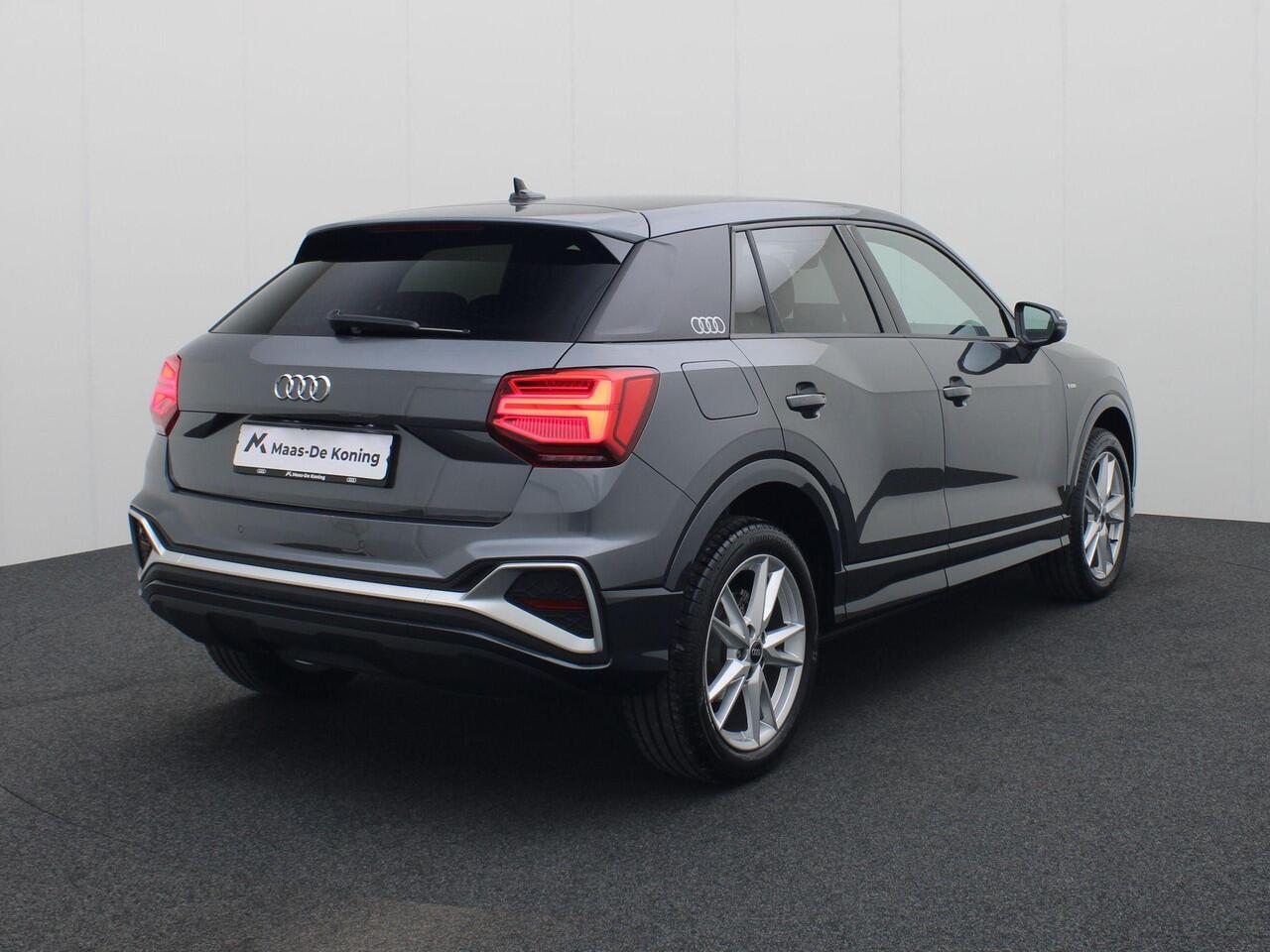 Audi Q2 35 TFSI/150PK S Edition · Leder · Sonos sound · Android/Apple Car Play · Garantie tot januari 2030 of 100.000km