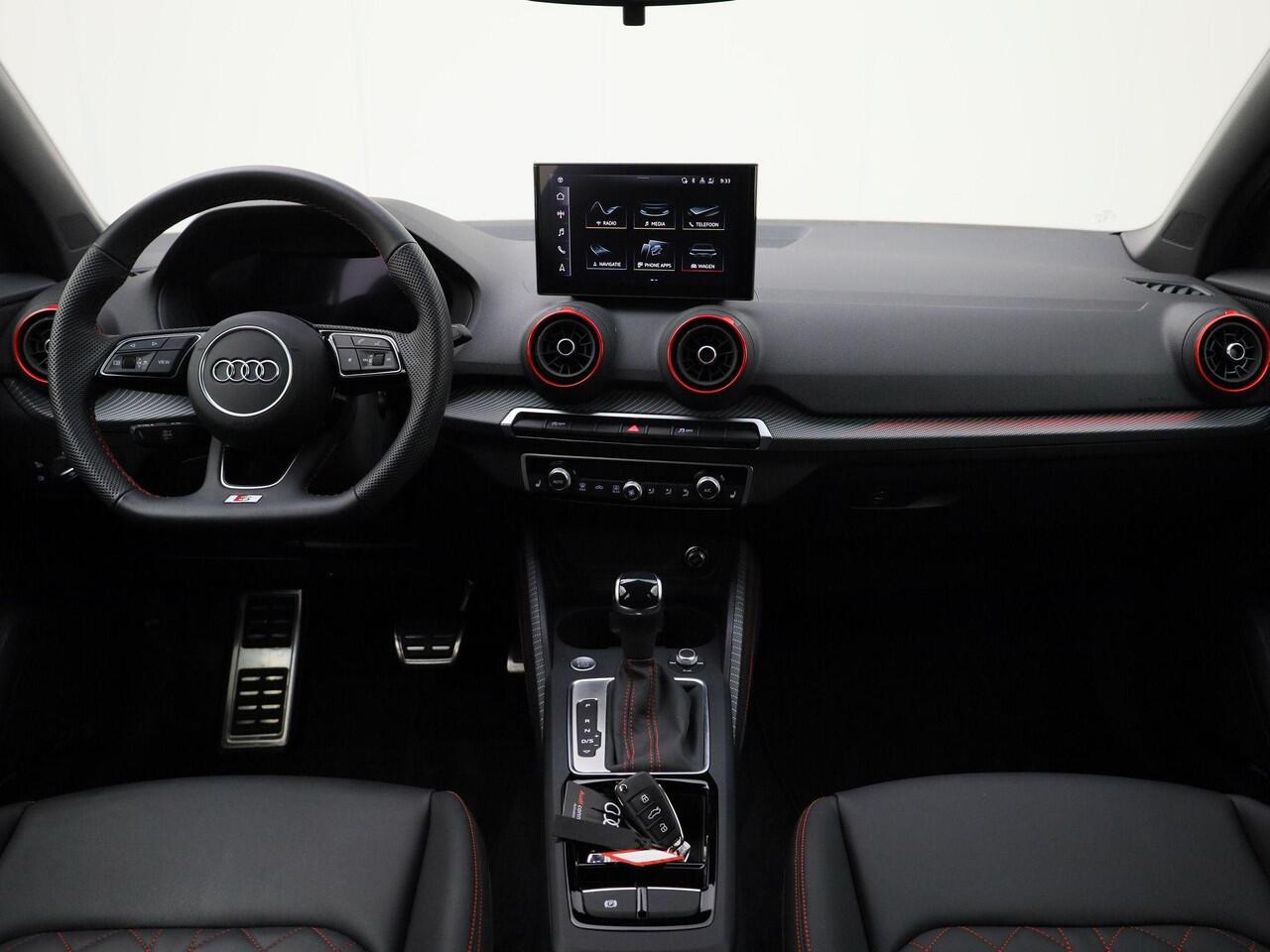 Audi Q2 35 TFSI/150PK S Edition · Leder · Sonos sound · Android/Apple Car Play · Garantie tot januari 2030 of 100.000km