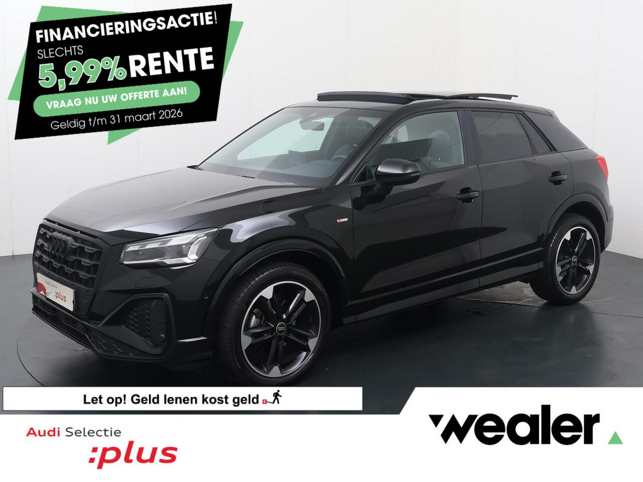 Audi Q2 35 TFSI S Edition | 150 PK | Automaat | Panoramadak | Adaptive Cruisecontrol | Stoelverwarming | Trekhaak |
