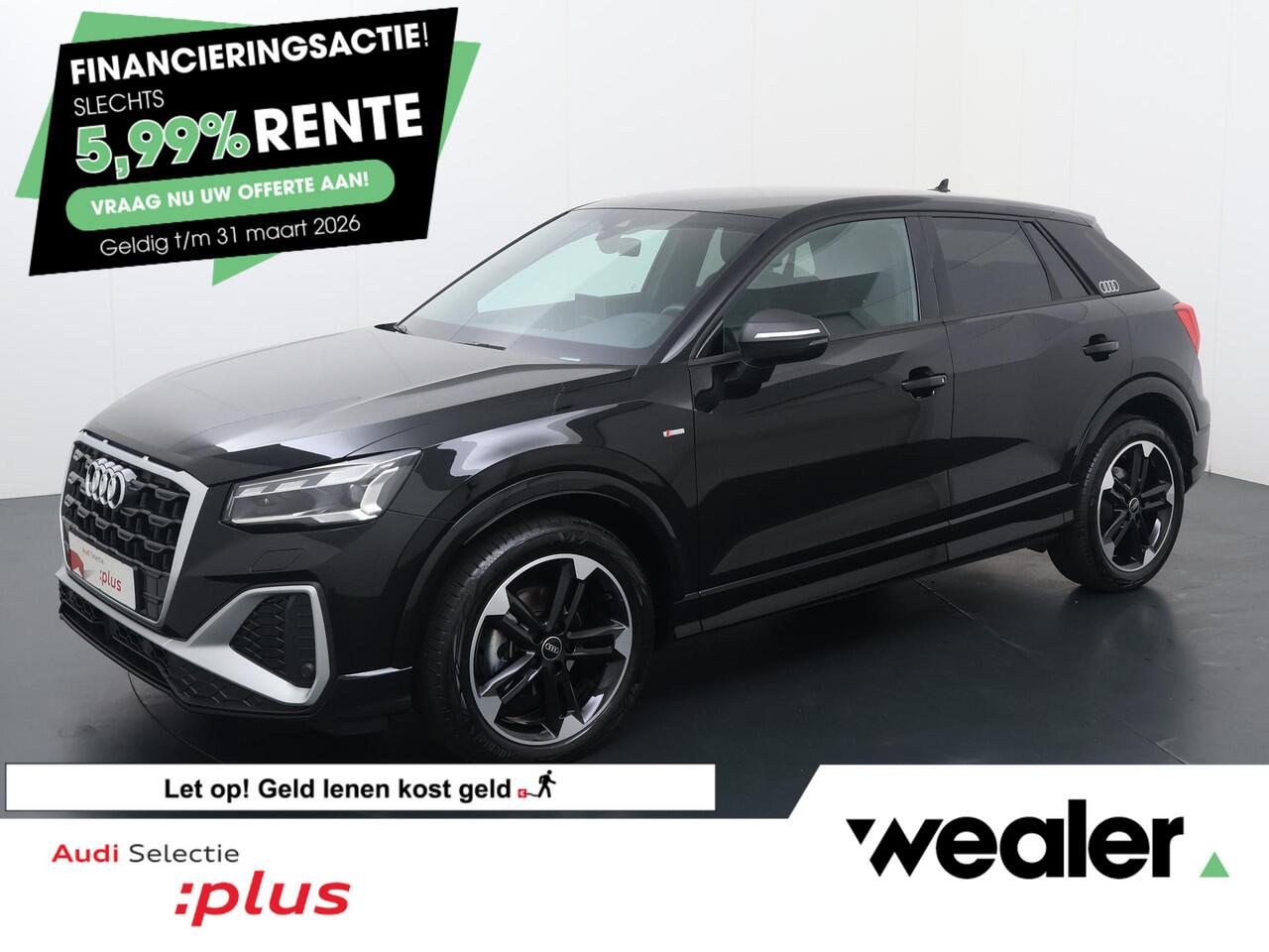 Audi Q2 35 TFSI S Edition | 150 PK | Automaat | Trekhaak | Matrix LED koplampen | 18" LM velgen | S line | Sonos|