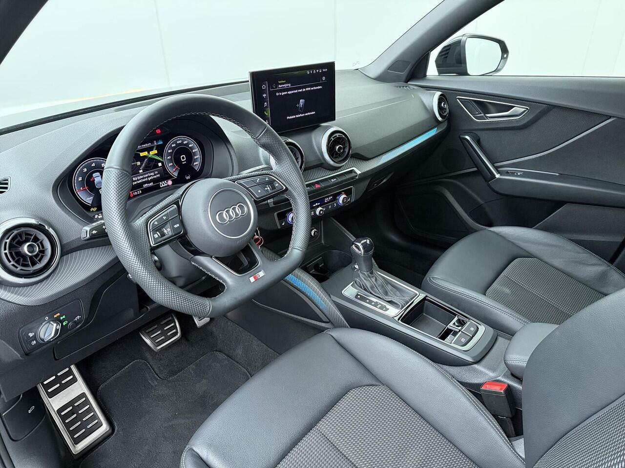 Audi Q2 35 TFSI S Edition | 150 PK | Automaat | Panoramadak | Adaptive Cruisecontrol | Stoelverwarming |