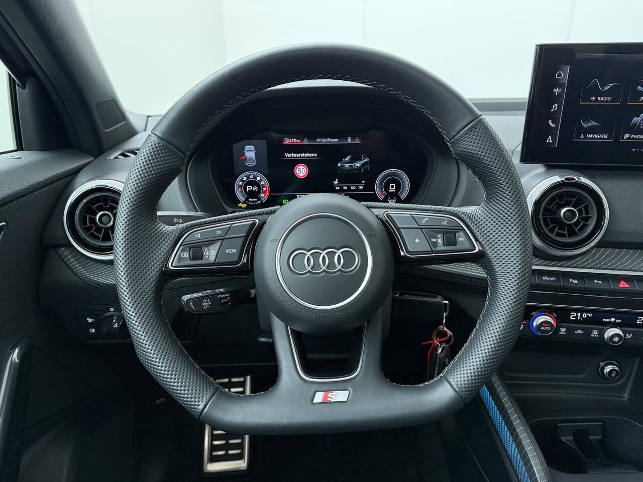 Audi Q2 35 TFSI S Edition | 150 PK | Automaat | Panoramadak | Adaptive Cruisecontrol | Stoelverwarming |