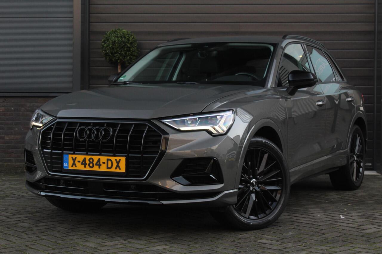 Audi Q3 35 TFSI Advanced Pro S Line Plus | Trekhaak | Black Pack | Cruise Control Adaptief | Audi Drive Select | Matrix Led | Leer | BLIS | Sfeerverlichting