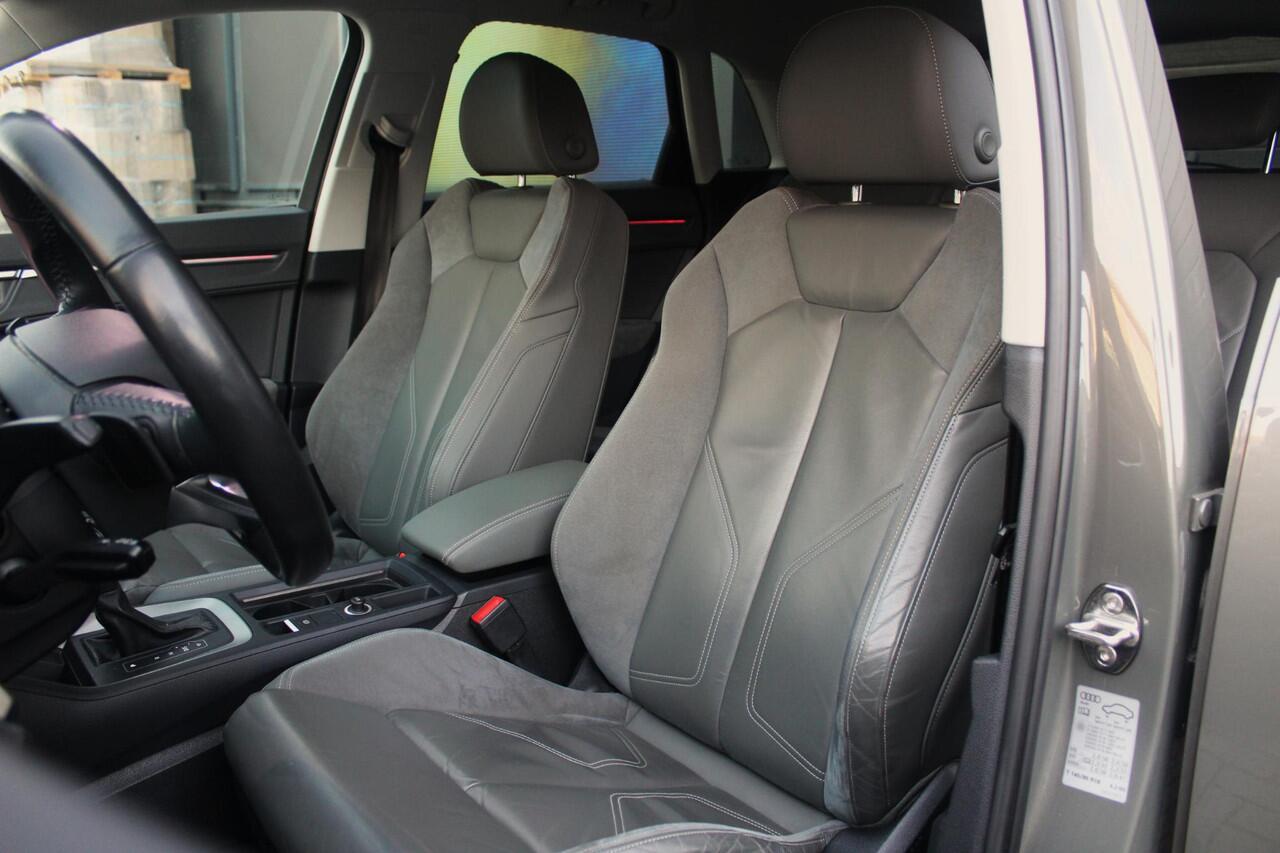 Audi Q3 35 TFSI Advanced Pro S Line Plus | Trekhaak | Black Pack | Cruise Control Adaptief | Audi Drive Select | Matrix Led | Leer | BLIS | Sfeerverlichting