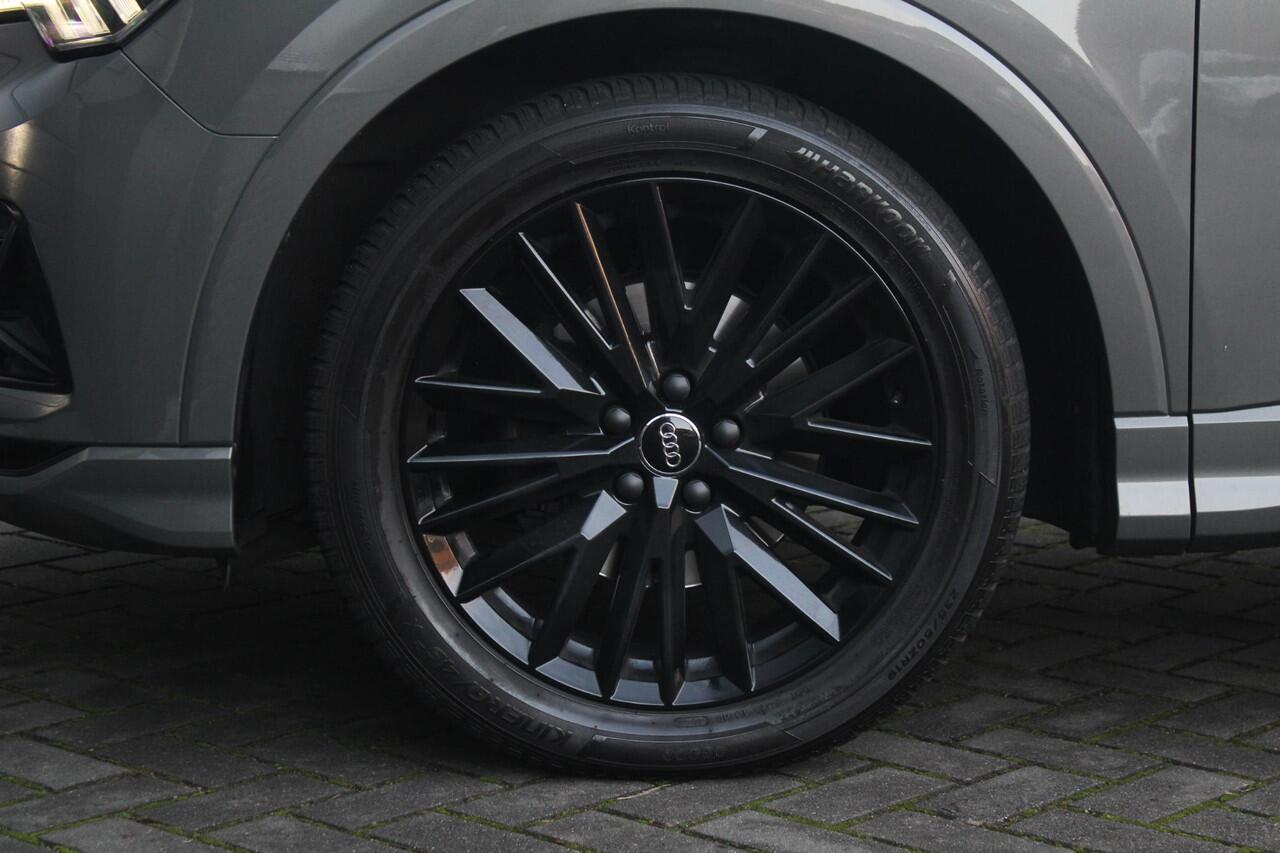 Audi Q3 35 TFSI Advanced Pro S Line Plus | Trekhaak | Black Pack | Cruise Control Adaptief | Audi Drive Select | Matrix Led | Leer | BLIS | Sfeerverlichting