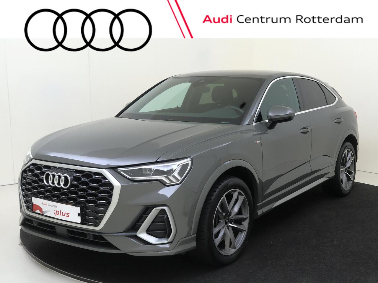 Audi Q3 Sportback 45 TFSI quattro Pro Line S | Trekhaak | Keyless | Achteruitrijcamera | Dodehoek detectie | Navigatie Plus | CarPlay | Sfeerverlichting | Cruise control |