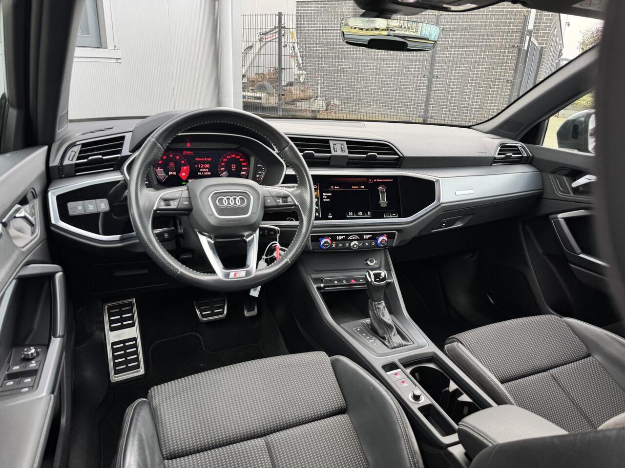 Audi Q3 40 TFSI quattro S Line Pro Line S 190 PK | Black optic | Standkachel | 20 inch | Full Led